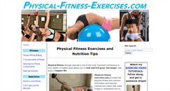 Desktop Screenshot of physical-fitness-exercises.com